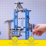 Thames & Kosmos Simple Machines Science Experiment & Model Building Kit, Introduction to Mechanical Physics, Build 26 Models to Investigate The 6 Classic Simple Machines