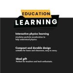 NikolaToy High tech electromagnetic Coil Accelerator - Multifunctional STEM Toy for Science Education & Creative Learning | Hands-On Physics Experiment Kit for Adults (electromagnetic Coil)