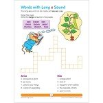 School Zone - Phonics Review 1-3 Workbook - 64 Pages, Ages 6 to 9, Grades 1 to 3, Combination Sounds, Short Letters, Vowels, and More (School Zone I Know It!® Workbook Series)
