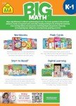 School Zone Big Math K-1 Workbook: 320 Pages, Kindergarten, 1st Grade, Numbers, Addition, Subtraction, Shapes, Patterns, Graphs, Time, Money, Ages 5-7 (Big Workbook)
