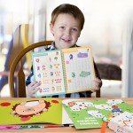 Handwriting Book Practice for Kids,Reusable Grooved Handwriting Books, Writing Practice for Kids Age 3-5