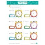 School Zone Big Math K-1 Workbook: 320 Pages, Kindergarten, 1st Grade, Numbers, Addition, Subtraction, Shapes, Patterns, Graphs, Time, Money, Ages 5-7 (Big Workbook)