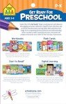 School Zone Get Ready for Preschool Workbook: 48 Pages, Pre-K, Learn ABCs, Numbers, Colors, Counting, Rhyming, Phonics, Patterns, Matching, Ages 3-6 (Little Get Ready! Book Series)