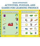 Phonics Workbook for Kindergarten, Sight Words, Tracing Letters, Consonant and Vowel Sounds, Writing Practice With Incentive Chart and Reward ... Curriculum (Home Workbooks) (Volume 12)