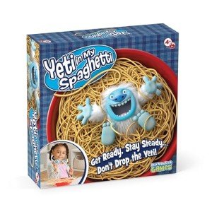 Yeti in My Spaghetti Board Game – Kids Games, Family Game, Multi-Player, Board Games for Family Night, Preschool Toys, Hand-Eye-Coordination Game, Don’t Drop Yeti, Ages 4+