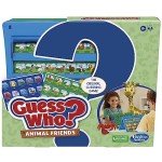 Hasbro Gaming Guess Who? Animal Friends Game | 2 Double-Sided Animal Sheets | 2-Player Board Games for Kids | Back to School Gifts | Ages 6+ (Amazon Exclusive)