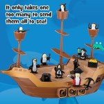 Don’t Rock the Boat Board Game - Kids Games, Family Games for Kids and Adults, Board Games for Family Night, Multi-Player Board Games, Builds Hand & Eye Coordination, Balancing Toy, Ages 5+