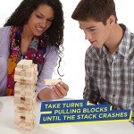 Jenga Game | The Original Wood Block Game with Genuine Hardwood Blocks | Stacking Tower Game | Ages 6+ | 1 or More Players | Party Games for Kids | Family Games