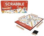 Hasbro Gaming Scrabble Board Game,Word Game for Kids Ages 8 and Up,Fun Family Game for 2-4 Players,The Classic Crossword Game