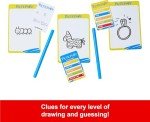 Mattel Games Pictionary Board & Drawing Game for Kids, Adults, Families & Parties, Unique Catch-All Category for 2 Teams (Amazon Exclusive)