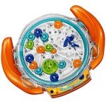 JRD&BS WINL The Ultimate Mind Puzzles for Ages 8-10 Challenge 3D Maze Game Brain Teaser Puzzles Toys for Children Teens and Adult Fun Travel Game for Kids Toys Labyrinth Game Marble Maze (Orange)