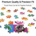 LELEMON Puzzles for Kids Ages 4-6, Donut Puzzle 60 Piece Puzzles for Kids in a Metal Box, Educational Kids Puzzles Jigsaw Puzzles Childrens Puzzle Games Puzzle Toys for Girls and Boys