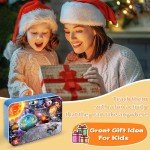 LELEMON Puzzles for Kids Ages 4-6, Space Puzzle 60 Piece Puzzles for Kids in a Metal Box, Educational Kids Puzzles Jigsaw Puzzles Childrens Puzzle Games Puzzle Toys for Girls and Boys