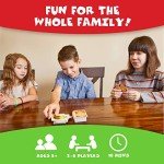 Red Light, Green Light, 1-2-3 - Card Game for Ages 5 and Up