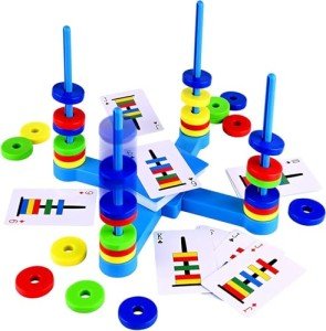 keefun Board Game for Kids Age 4 5 6 7 8, STEM Science Toy Card Game for Kids, Fun for Family Game Night, for 4 5 6 7 8 Year Children Boys & Girls