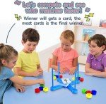 keefun Board Game for Kids Age 4 5 6 7 8, STEM Science Toy Card Game for Kids, Fun for Family Game Night, for 4 5 6 7 8 Year Children Boys & Girls