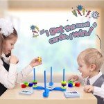 keefun Board Game for Kids Age 4 5 6 7 8, STEM Science Toy Card Game for Kids, Fun for Family Game Night, for 4 5 6 7 8 Year Children Boys & Girls