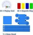 keefun Board Game for Kids Age 4 5 6 7 8, STEM Science Toy Card Game for Kids, Fun for Family Game Night, for 4 5 6 7 8 Year Children Boys & Girls
