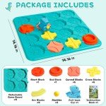 STEM Board Games for Kids Ages 4-8, Logic Puzzles for Kids Toys for 4 5 6 7 8 Year Old Boys Girls Preschool Learning Activities Educational Montessori Toys Easter Gifts for Kids 4 5 Year Old Boy Toys