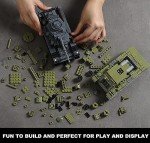 WW2 Army Tanks Toy Building Kit, Create a Soviet T-34 Tank & a German Panzer 38(t) Tank, Great Military Model Toys Gift for Boys, Kids, and Teens Age 8+ (1008 Pieces)