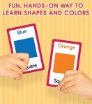 Carson Dellosa 54 Colors and Shapes Flash Cards, Toddler Learning Flashcards for Kids Ages 4 and Up, Educational Games for Preschool and Kindergarten Reading Readiness