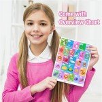 72 (36 Pairs) Spanish English Bilingual Alphabet Numbers Memory Matching Game Language Learning Games for Kids -Early Education ESL and Language Immersion for Kids.