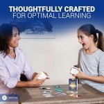 Portuguese Vocabulary Flash Cards - 75 Beginner Vocab with Pictures - Brazilian Dialect - Memory & Sight Words - Educational Language Learning Game Play - Kids, Grade School, Classroom Homeschool