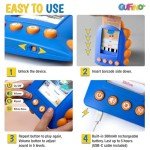 GUFINO Talking Flash Cards – 300 Spanish Flashcards for Kids for Cognitive Abilities & Boost Language Development – Learning Games, Blue Toddler Boy Gifts. See and Say Toys for Toddlers