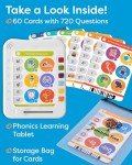 Phonics Learning Pad - Electronic Phonics Reading Game for Kids Ages 5-11 - Learn to Read in 720 Phonic and Letter Sound Questions - Vowels, Consonant Blends, Digraphs, Diphthongs