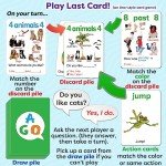 AGO QnA ESL Card Game for Learning English. 3 Level Box Set. Practice English Conversation Through Play!
