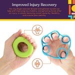 Special Supplies Physical Hand Therapy Putty Kit, Finger Exercisers, Hand Strengtheners, 15 Set Grip Strength,Dexterity, Mobility,Injury Stress Relief