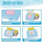 Talking Flash Cards Toddler Toys Pocket Speech for Toddlers 1-3, Talking Learning Flash Cards Educational Toys Sensory Toys Gift for Boys and Girls (510 Sight Words-Blue)