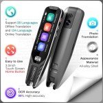 S8H Translator Pen for Kids | Dyslexia Learning Tool with OCR & Offline Voice/Photo Translation | 2-Way Language Translator Supports 134 Languages