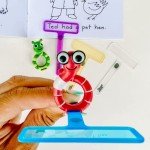 hand2mind FingerFocus Highlighter Follow-Along Friends, Guided Reading Strips, Reading Tracker, Color Overlays for Dyslexia, ADHD Tools for Kids, Reading Classroom Supplies, Reading Accessories