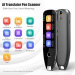 Translator Pen for Dyslexia, OCR Scanning Text-to-Speech Reading Tool for Kids, Instant Offline Voice & Photo Translation, Language Translator Device for Multilingual Learning, Support 134 Languages