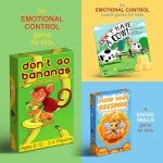 da Vinci's Room Don't Go Bananas - A CBT Therapy Game for Kids to Work on Controlling Strong Emotions - Counseling Games, Therapy Toys, Social Skills Games for Kids