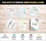 Mindfulness Therapy Game: Teaches Social Skills, Self Care & More for Kids, Teens & Adults. 50 Cards