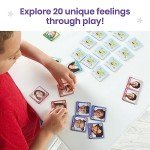hand2mind Express Your Feelings Memory Match Game, Emotion Cards, Matching Game, Emotional Intelligence for Kids, Play Therapy Games for Kids, Social Emotional Learning Activities, Social Skills Games