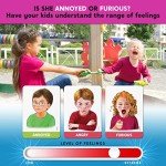 SkillEase Happy or Not Board Game - Bingo Emotions and Feelings for Social Skills, Emotional Learning Activities, Therapy and Counseling for Kids, Speech Therapy Autism
