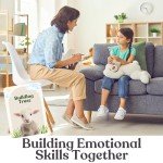 Emotion Explorers - 50 Exercises and Reflection Cards - Questions for Self Care, Stress and Social Anxiety Relief - Therapy Games for Children, Teens and Adults for Resilience and Emotional Agility