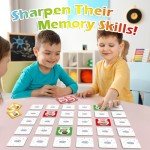 Aizweb Feelings Emotions Match Game,Memory Game,Social Emotional Learning Activities,Toddler Baby Flash Cards,Calm Down Corner Supplies,Educational Toys for Pre K Preschool Kindergarten Autism ADHD