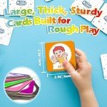 Aizweb Feelings Emotions Match Game,Memory Game,Social Emotional Learning Activities,Toddler Baby Flash Cards,Calm Down Corner Supplies,Educational Toys for Pre K Preschool Kindergarten Autism ADHD