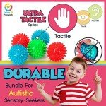 Autism & Prosperity Kids Toys All-Around Sensory Stim Alt Autistic Children Set, ASD Boys Girl Teen Rainmaker Bubbler Balls Special Needs No 1-3 Toddlers Age 3 4 5-7 8-12 Years Old Products Gifts Game