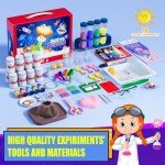 90 Lab Experiments Science Kit for Kids, STEM Activities Educational Scientist Toys Gifts for Age 6-12 Year Old Boys Girls, Chemistry and Physics Set Toys, Volcano Eruption