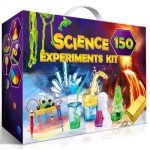 UNGLINGA 150 Experiments Science Kits for Kids, S.T.E.M Educational Project Toys for Boys Girls Birthday Gifts Ideas, Volcano, Chemistry Lab Tools Scientist Set