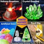 UNGLINGA 150 Experiments Science Kits for Kids, S.T.E.M Educational Project Toys for Boys Girls Birthday Gifts Ideas, Volcano, Chemistry Lab Tools Scientist Set