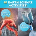 National Geographic Mega Science Lab - Science Kit for Kids with 130+ Easy Experiments, Featuring Earth Science, Chemistry Set, and Science Magic STEM Projects for Boys and Girls (Amazon Exclusive)