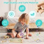 Xylophone for Toddlers 1-3, Montessori Toys for 1 Year Old, Baby Instruments Wooden Percussion Set, Baby Xylophone for Boys and Girls, Preschool Educational Birthday Gifts