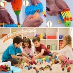 COUOMOXA Building Toys Educational for Kids: 404 Pcs Montessori Creative Construction Toy - 5 6 7 8+ Year Old STEM Building Blocks Set for Boys Girls - Best Birthday Gift for Children