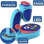 Educational Insights GeoSafari Jr. Kidscope, Kids Microscope, STEM Toy, Gift for Boys & Girls, Ages 5+
